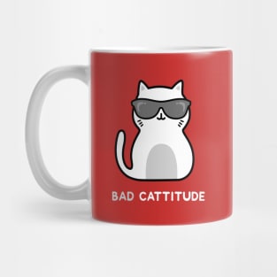 Bad Cattitude - Cat Mug